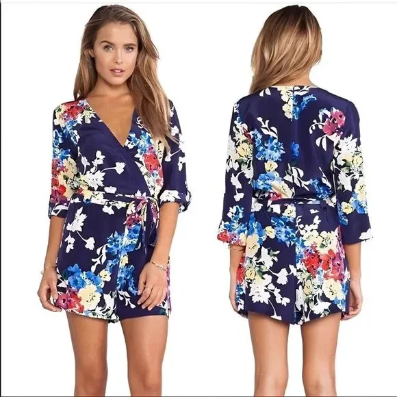 Revolve x Yumi Kim Spring Bouquet Floral Liz Romper